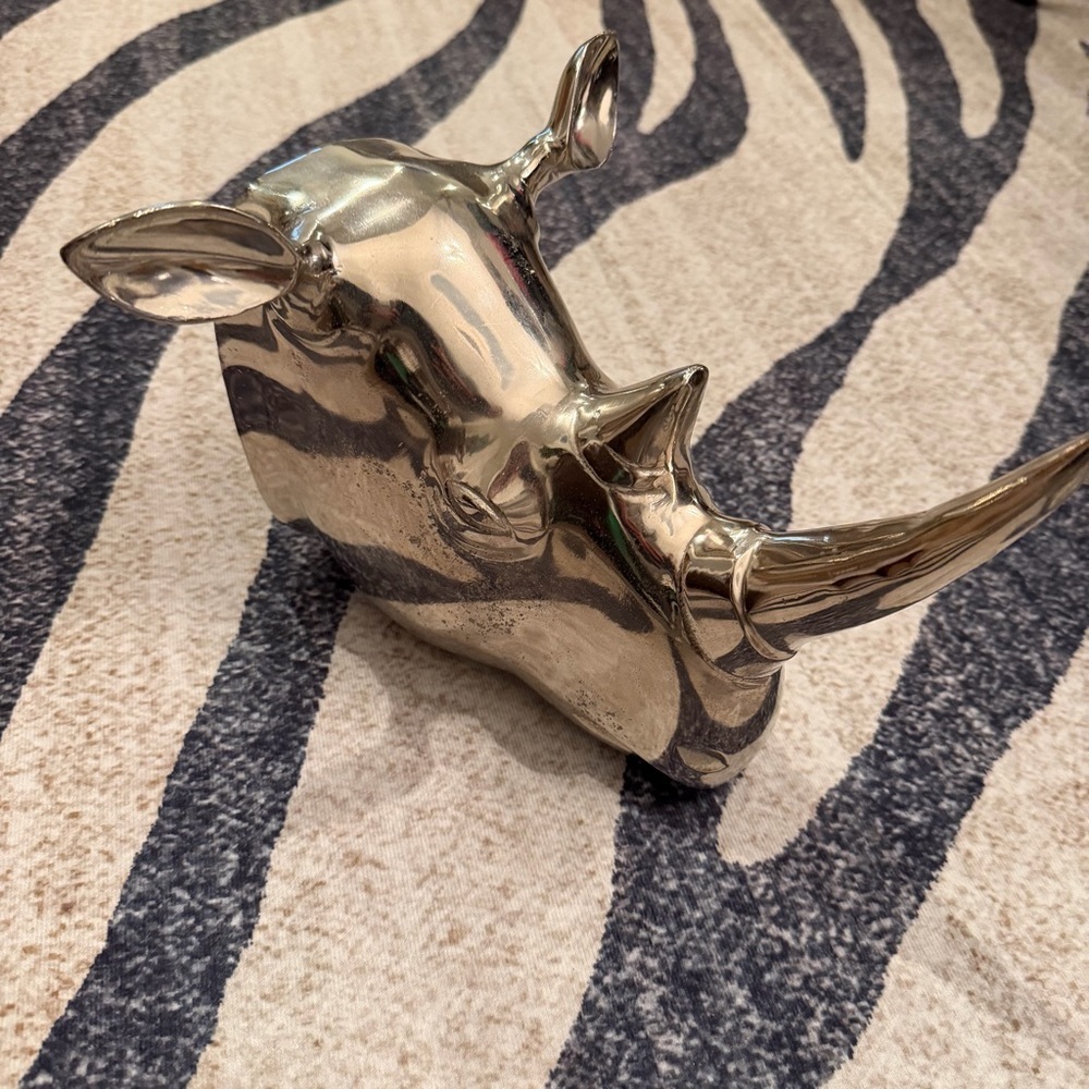 Drexel Heritage Rhino Head Wall Mounted NWOT